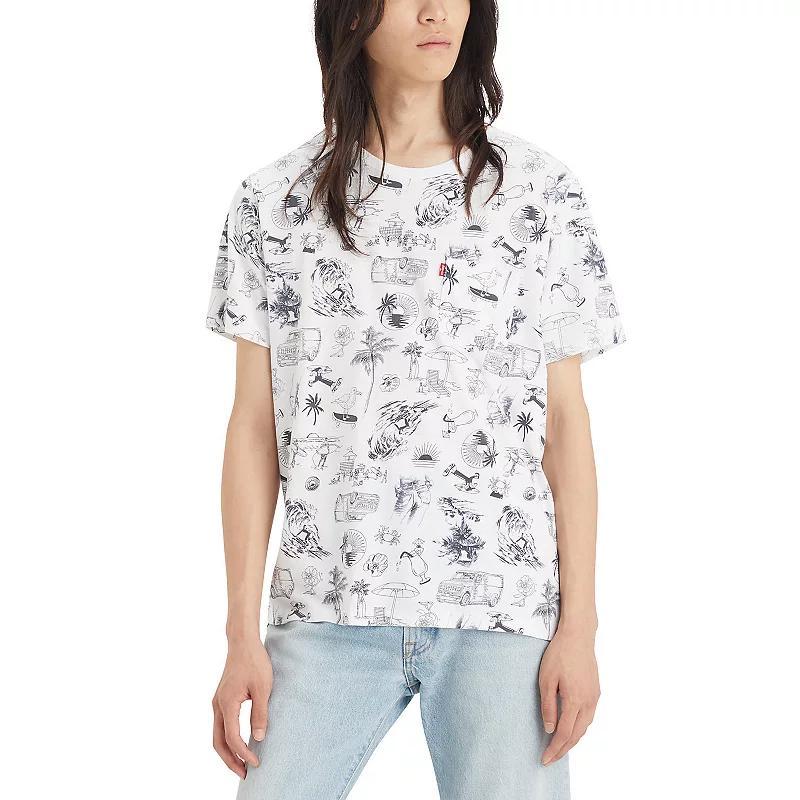 Mens Levis Classic Pocket Graphic Tee Product Image