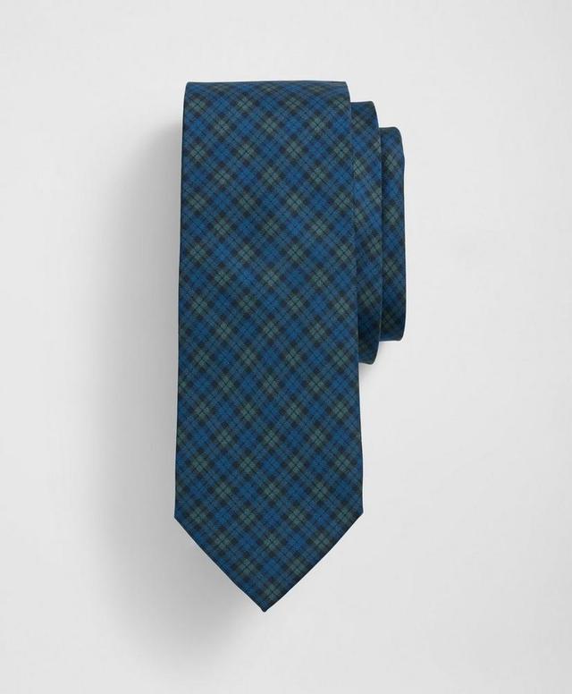 Silk Mini Black Watch Tie Product Image