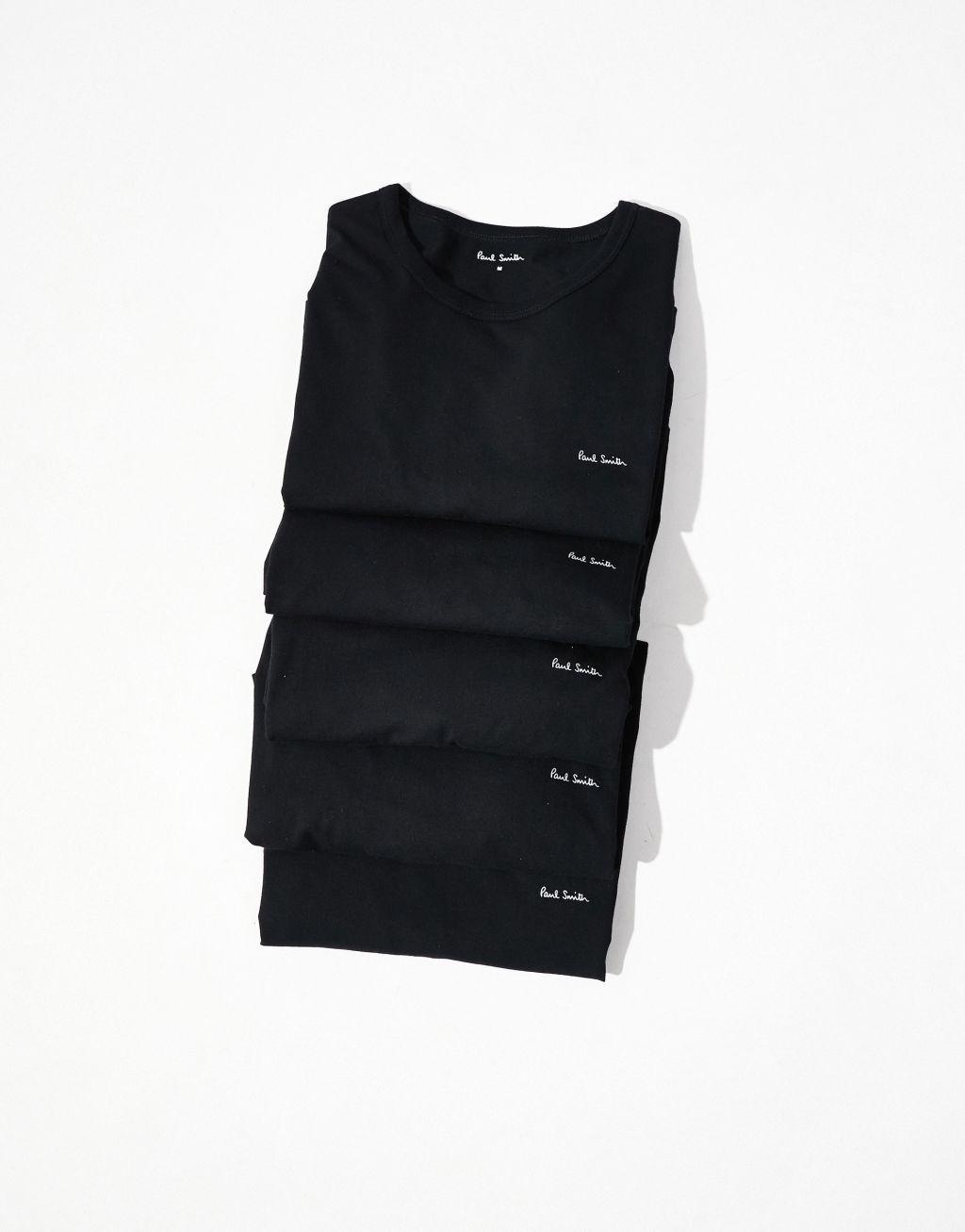 Paul Smith 5-pack T-shirts in black Product Image