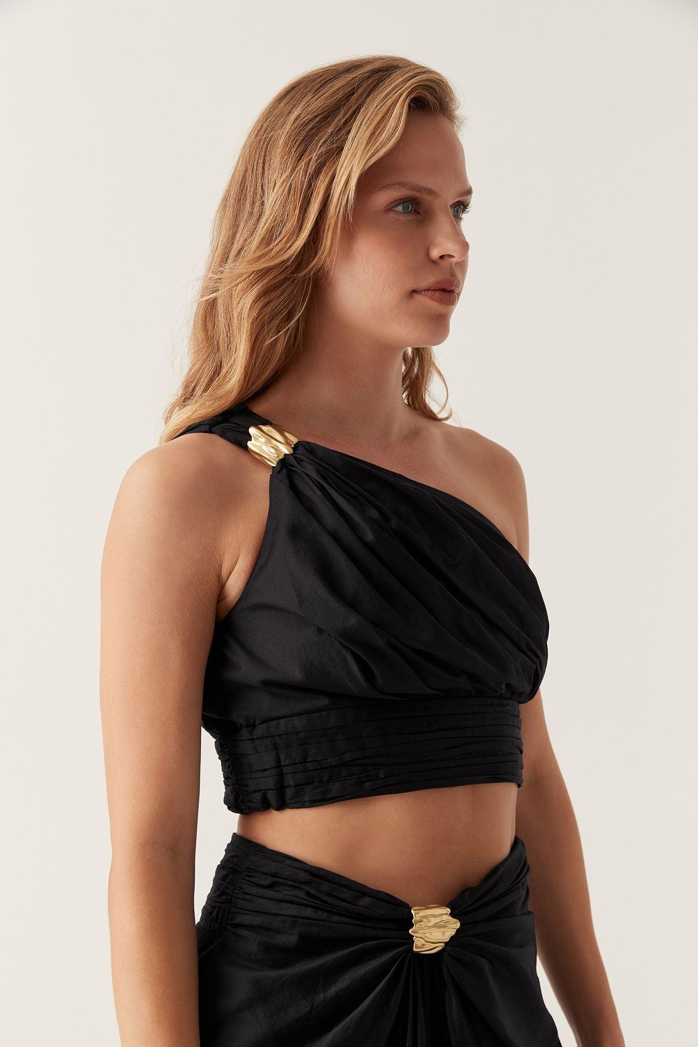 Clarity One Shoulder Top Product Image