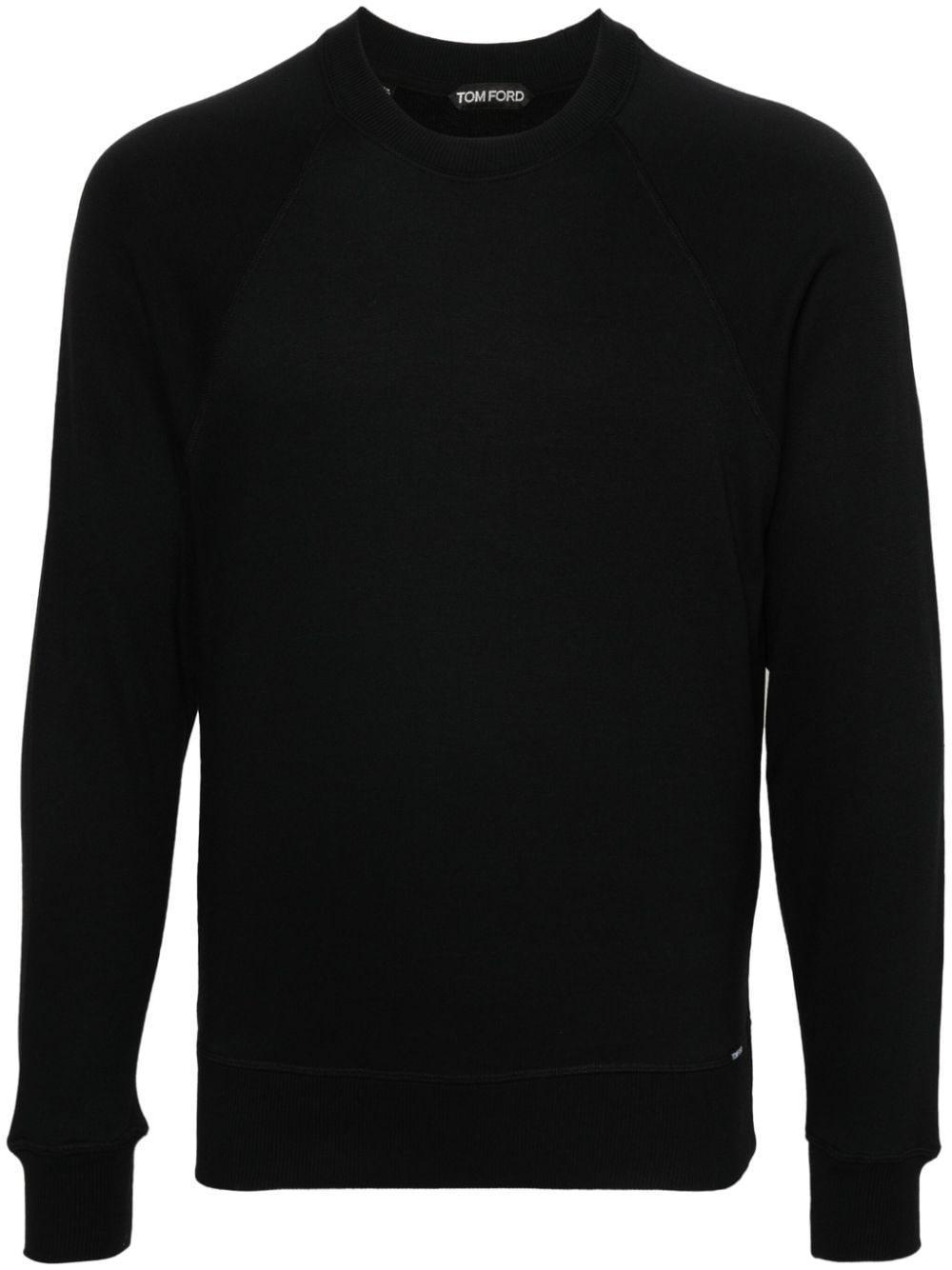 Crew-neck Jumper In Black Product Image