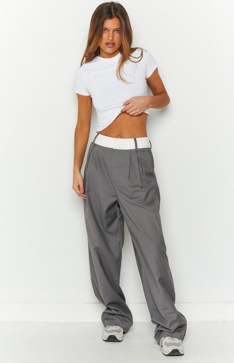 Zion Grey Waist Pant Product Image