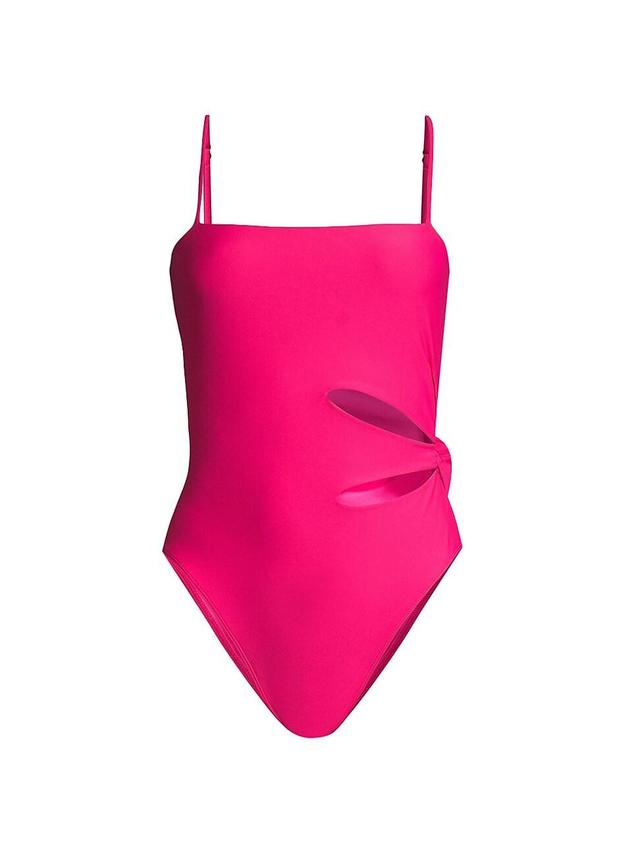 Womens Sevyn Cut-Out One-Piece Swimsuit Product Image