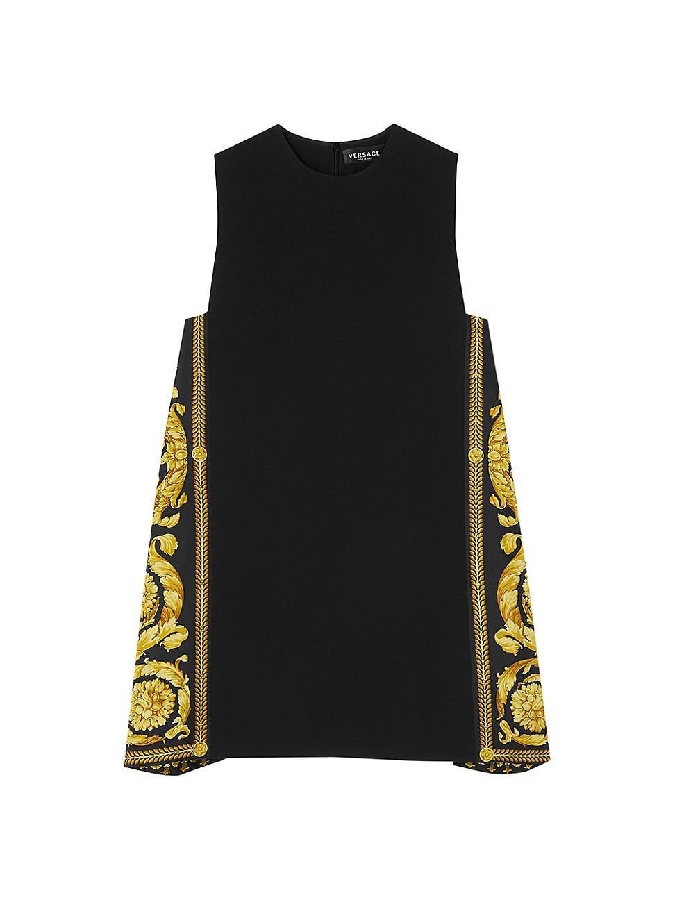 Versace Baroque Panel Sleeveless Shift Dress Product Image