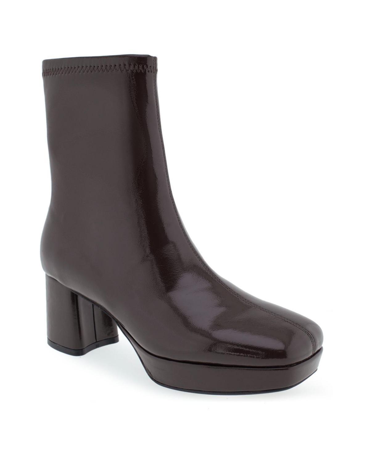 Aerosoles Sussex Womens Ankle Boots Purple Product Image