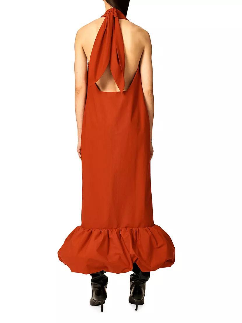 The Johana Bubble-Hem Maxi Dress Product Image