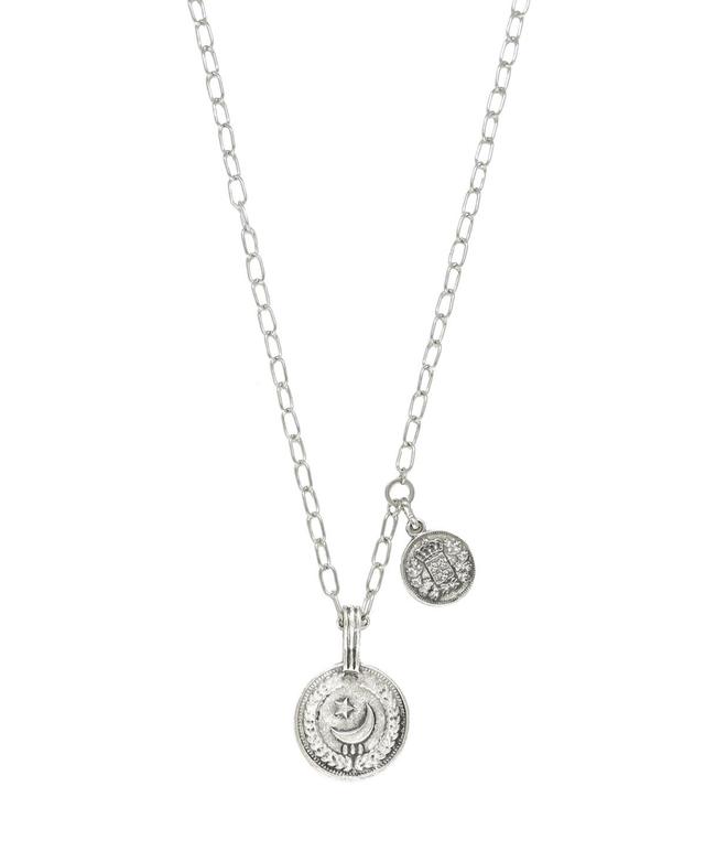 Ettika Simplicity Coin Chain Womens Necklace Product Image