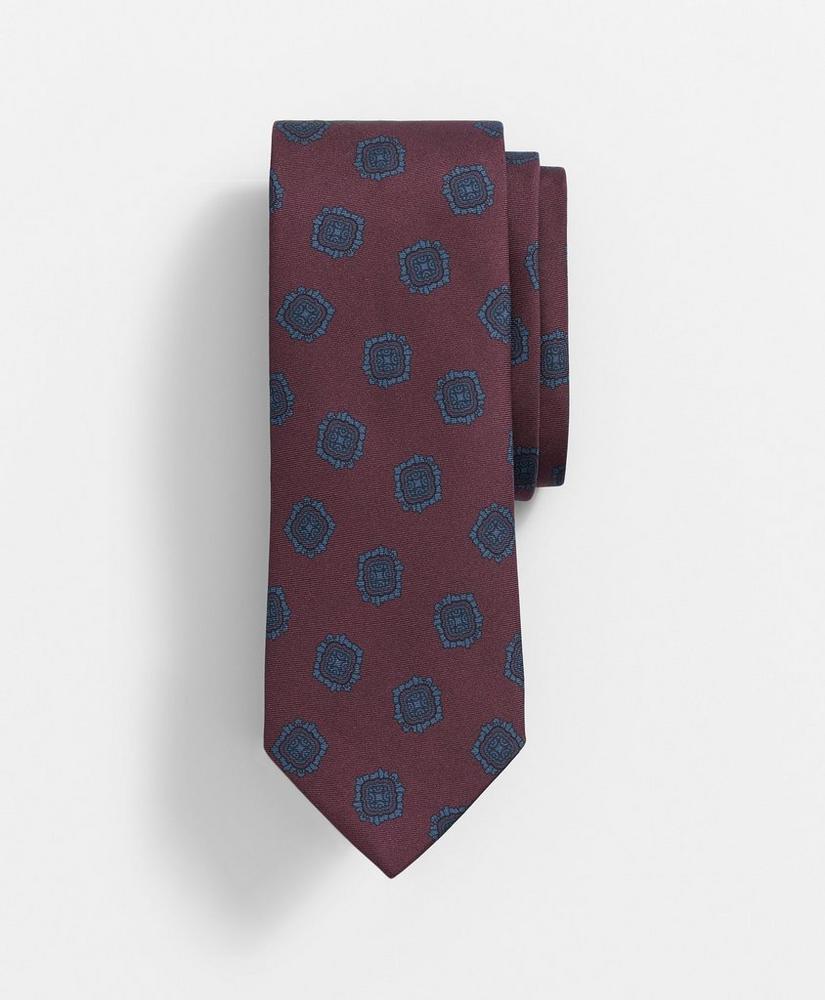 Silk Square Tossed Foulard Tie Product Image