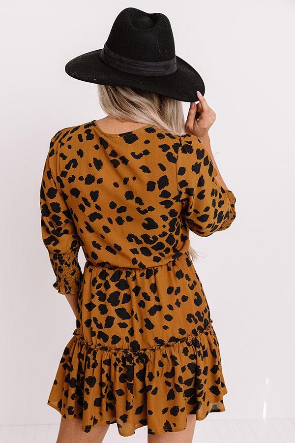 Together Tonight Leopard Dress Product Image