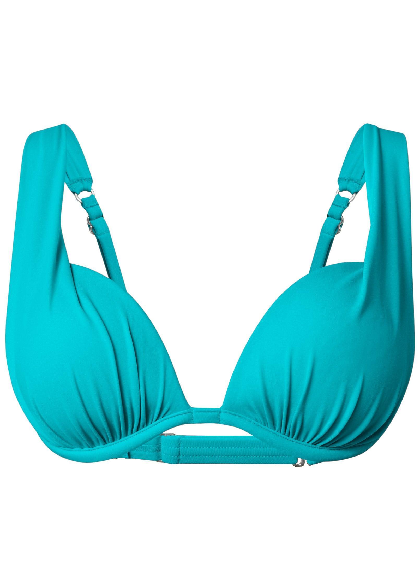 Over-The-Shoulder Marilyn Top - Aqua Reef Product Image