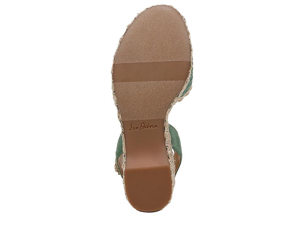 Sam Edelman Amber Platform Sandal (Turquoise Green) Women's Shoes Product Image