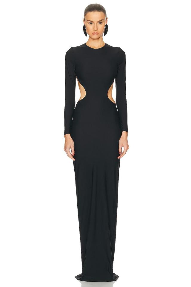 Balenciaga Cut Out Maxi Dress Product Image