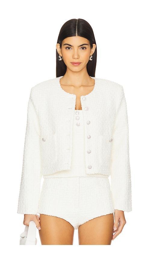 Lovers and Friends Josephine Jacket in White Product Image