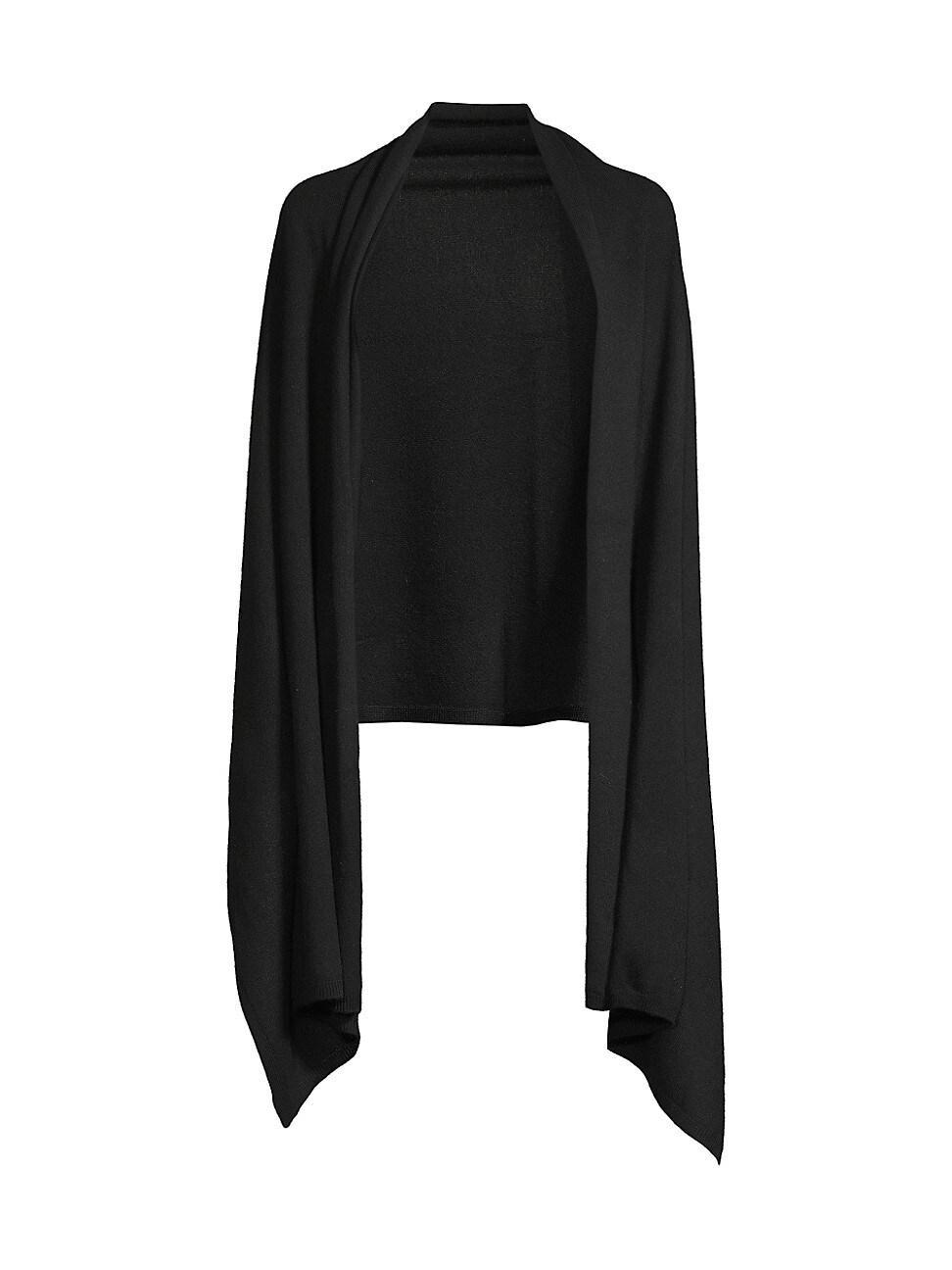 Womens Cashmere Knit Wrap Product Image