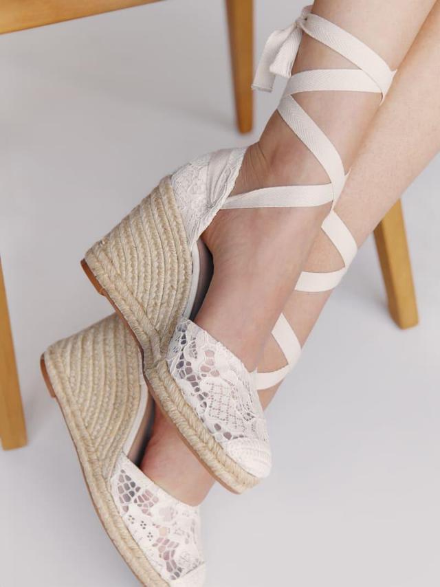 Camilla Lace Up Wedge Espadrille Product Image