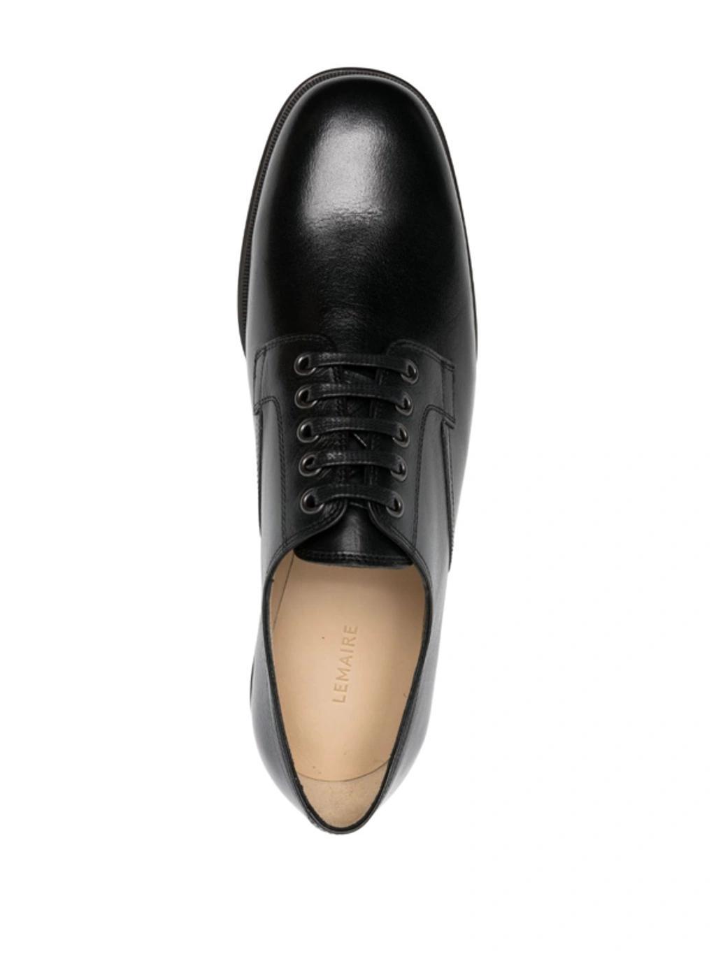 Lace-up Derby Shoes In Br499 Forest Brown Product Image