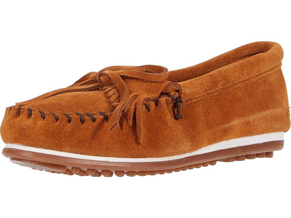 Minnetonka Kilty Plus Suede Moccasins Product Image