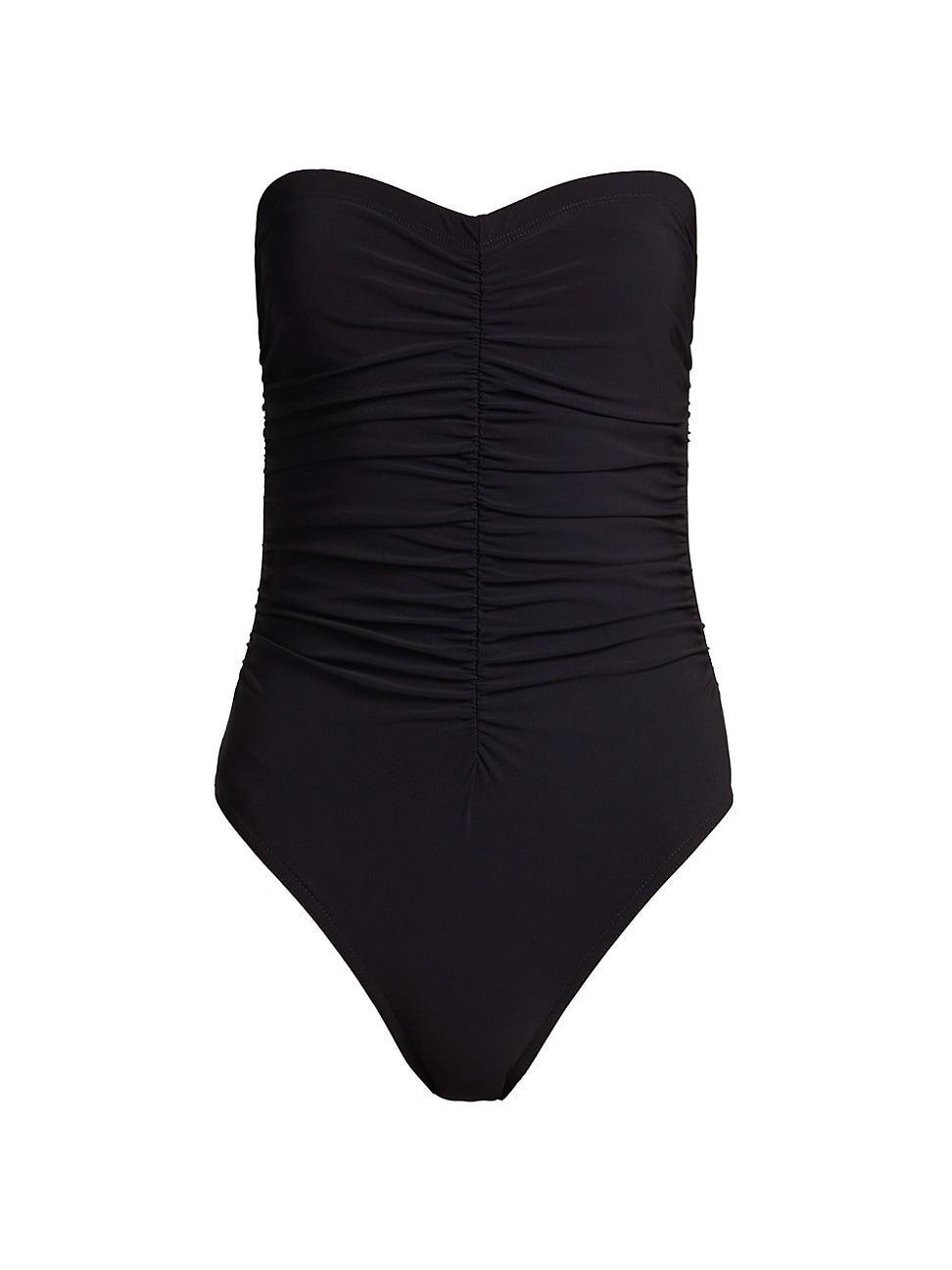 Womens Basics Bandeau One-Piece Swimsuit Product Image