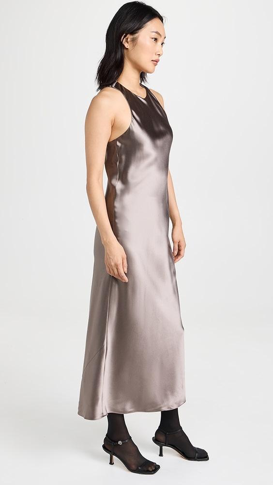 Tibi Heavy Satin Midi Dress | Shopbop Product Image