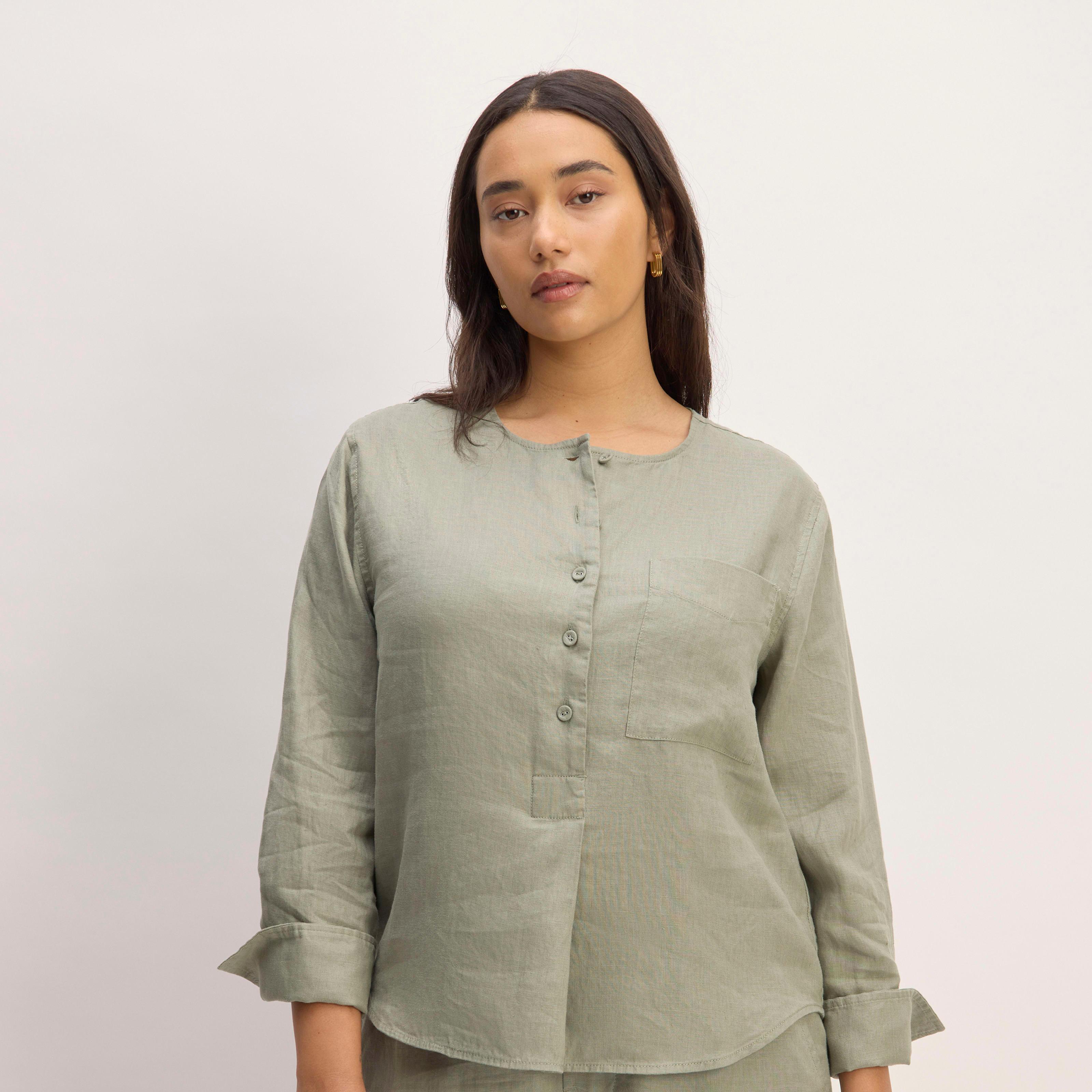 Womens Linen Popover Shirt by Everlane Product Image