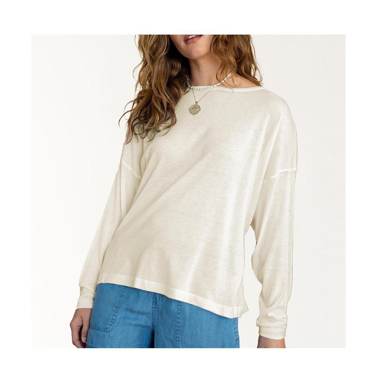 Mersea Womens Delmar Sweater - Aqua Glass Product Image