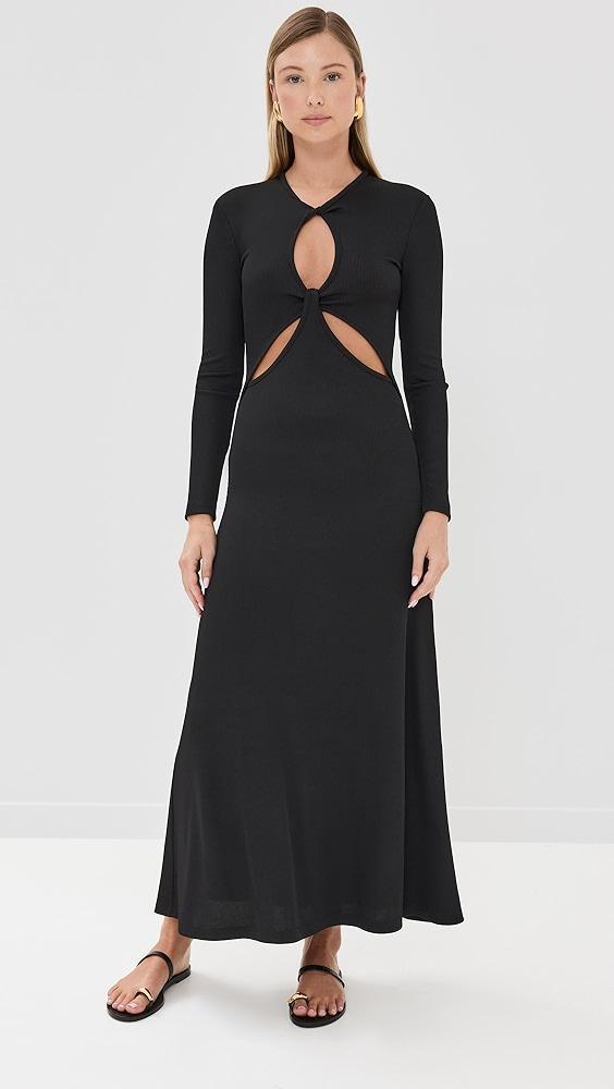 Christopher Esber Open Twist Anglaise Dress | Shopbop Product Image