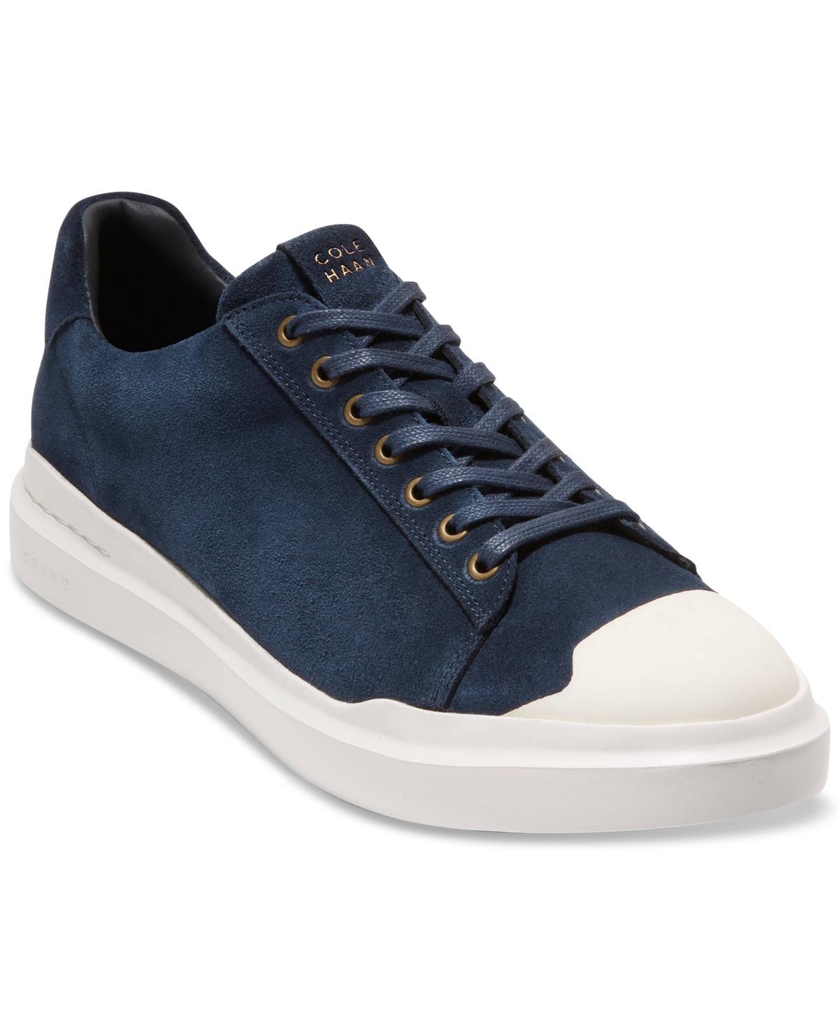 Cole Haan Mens GrandPr Rally Cap Toe Sneaker - Navy Ink Product Image