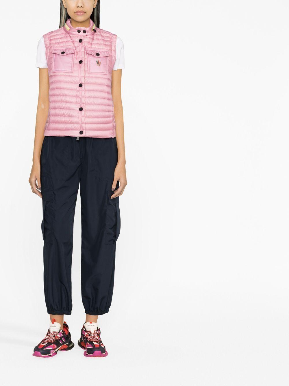 MONCLER Gumiane Puffer Vest In Pink Product Image