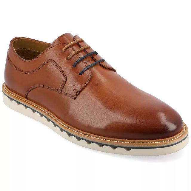 Vance Co. William Mens Tru Comfort Foam Lace-up Derby Shoes Red/Coppr Product Image