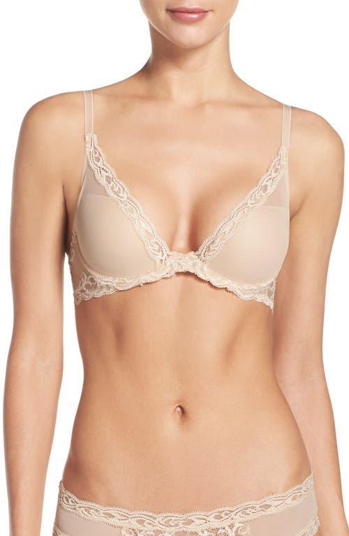 Womens Feathers Plunge T-Shirt Bra Product Image