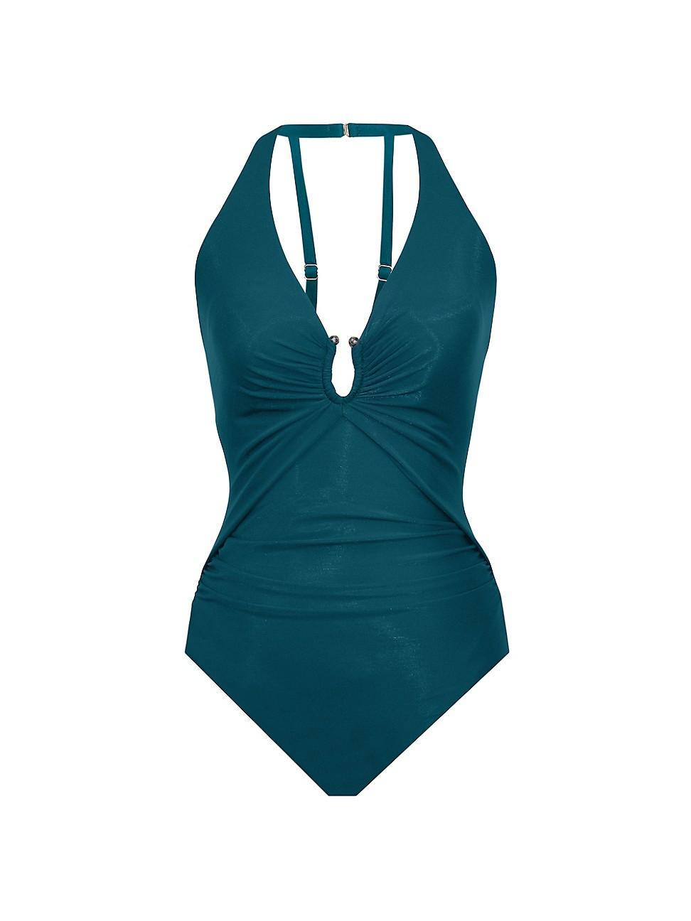 Womens Razzle Dazzle Bling One-Piece Swimsuit Product Image