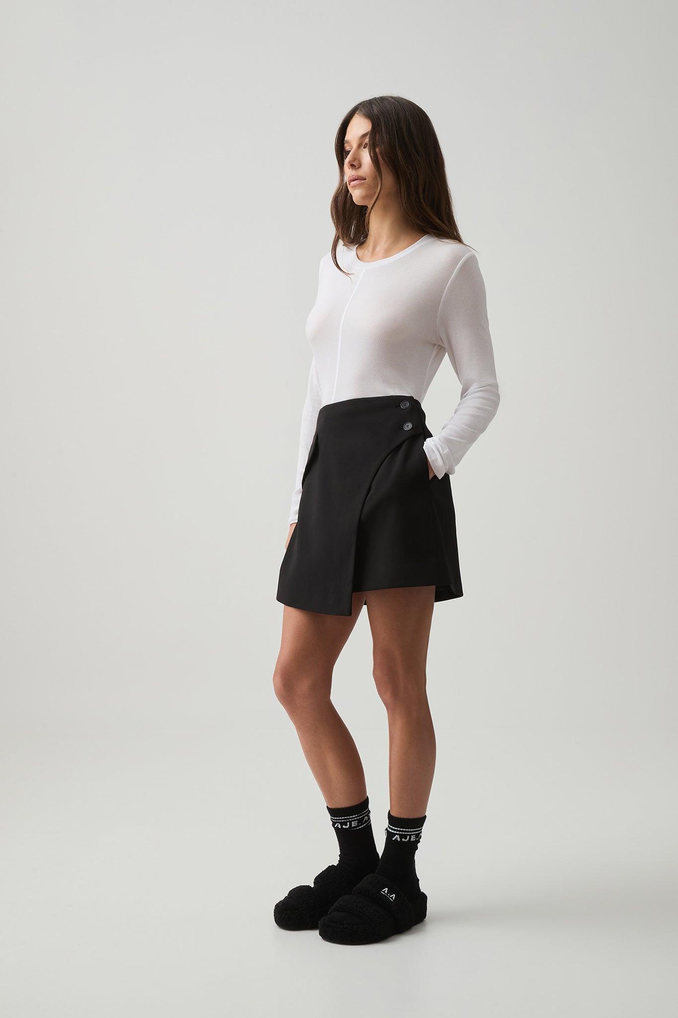 Wrap Mini Skirt 612 Product Image