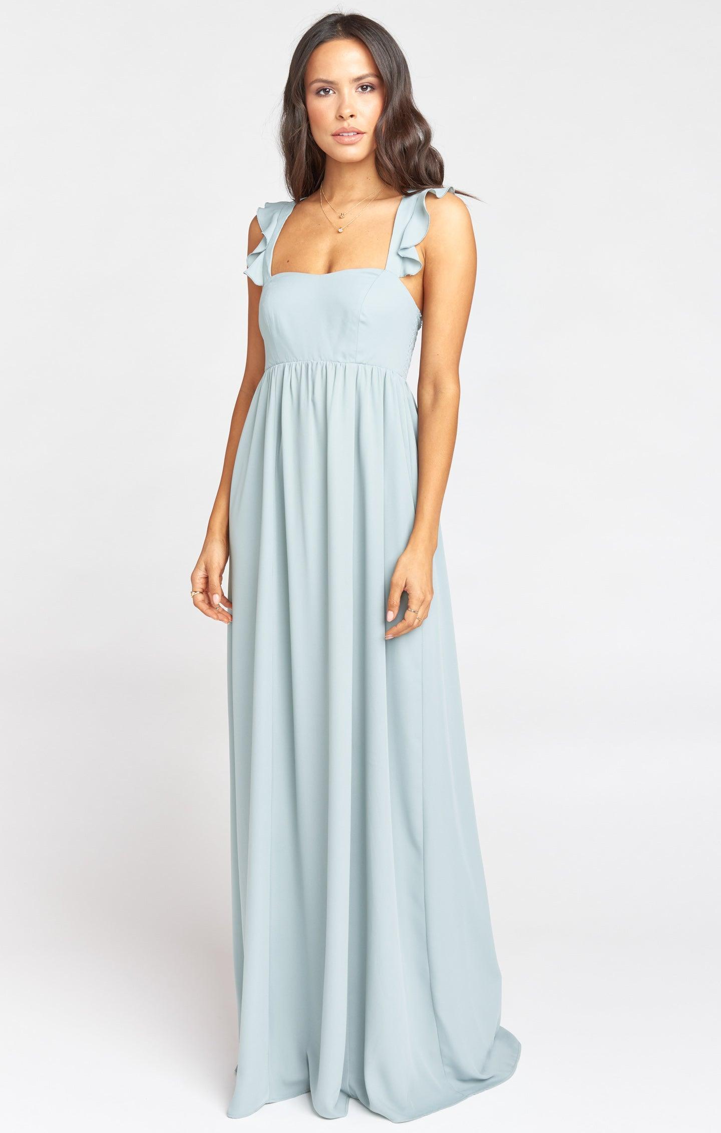 June Maxi Dress ~ Silver Sage Crisp Product Image