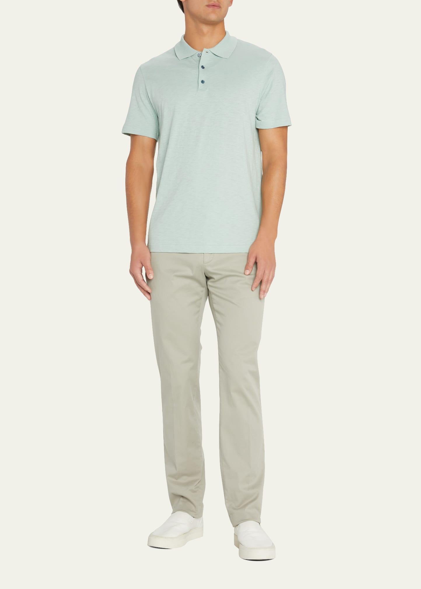 Mens Bron Cotton Polo Shirt Product Image