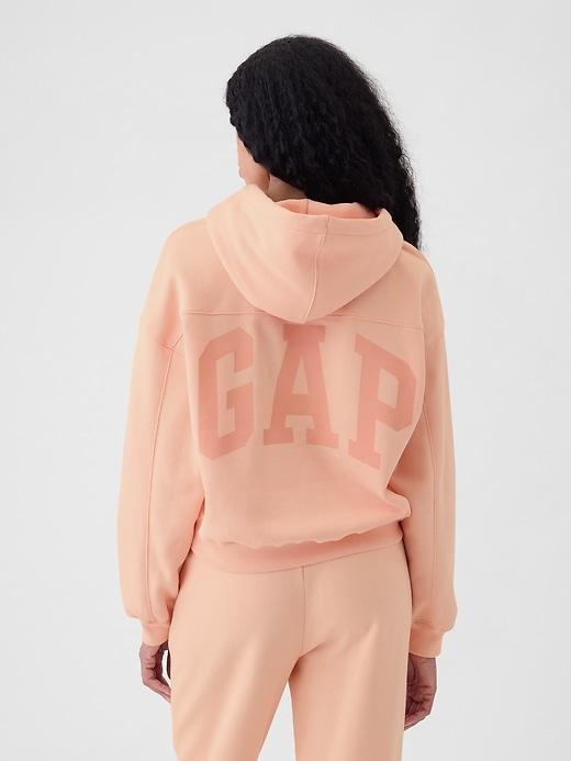 Vintage Soft Cropped Hoodie Product Image