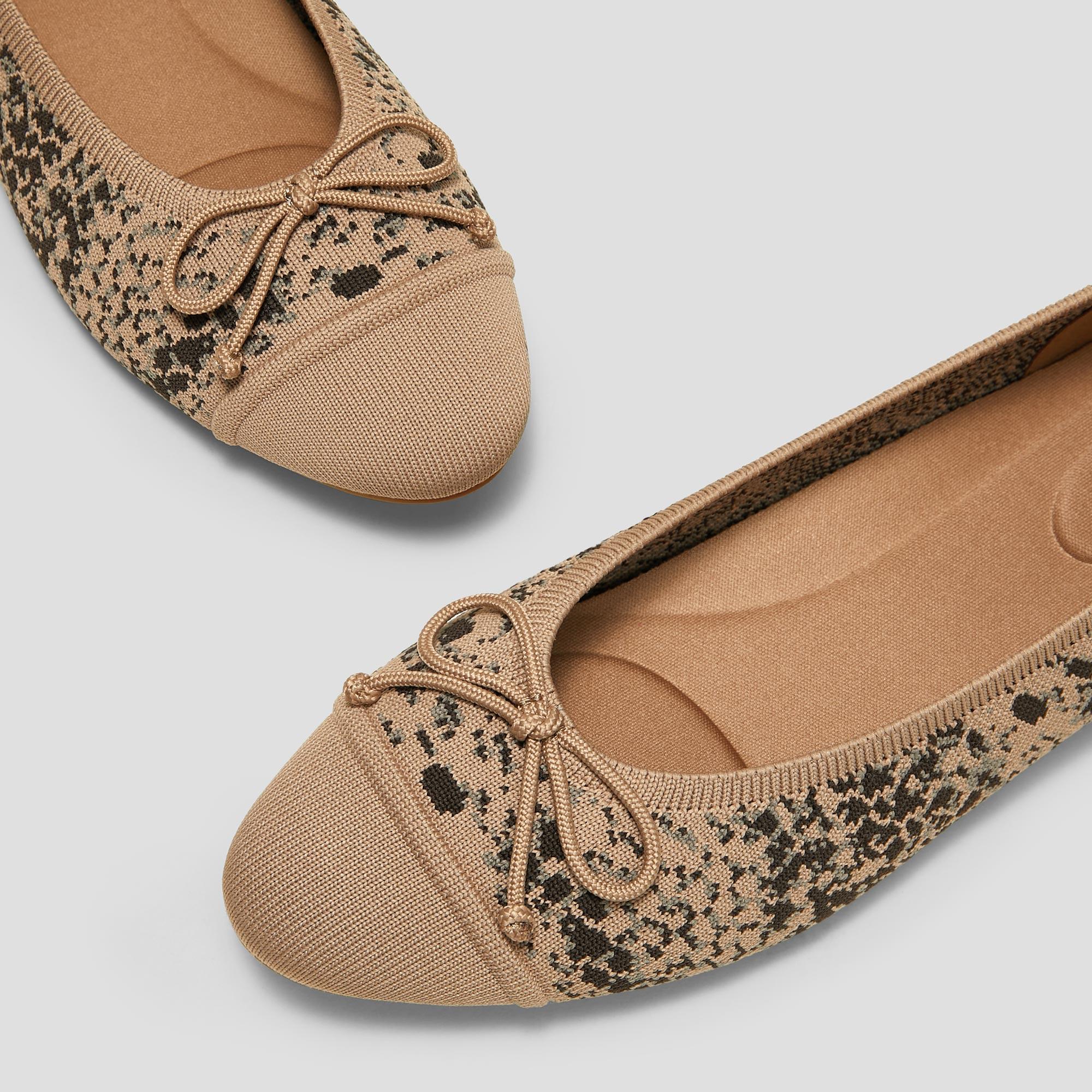 Almond-Toe Bow Flats (Tiana) Product Image