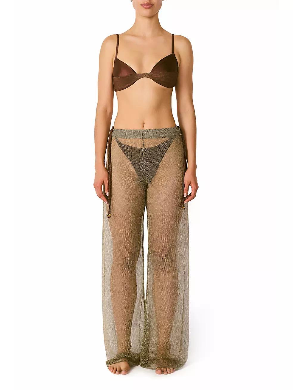 Islote Gem Shimmer Semi-Sheer Pants product image