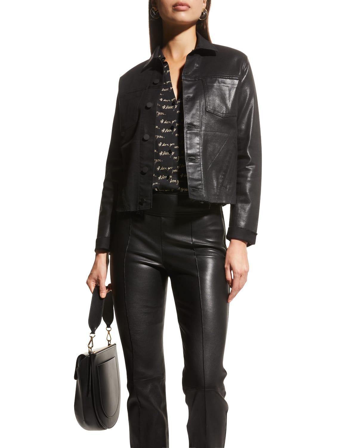 Janelle Slim Coated Jacket product image