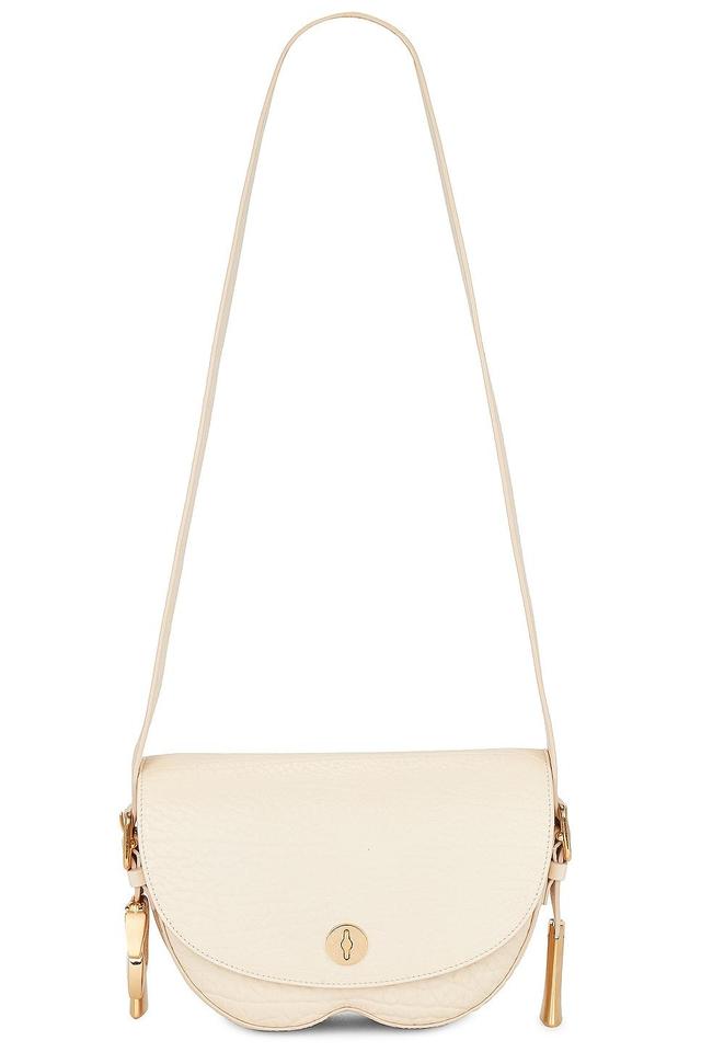 Burberry Small Chess Satchel Bag Beige.. Product Image