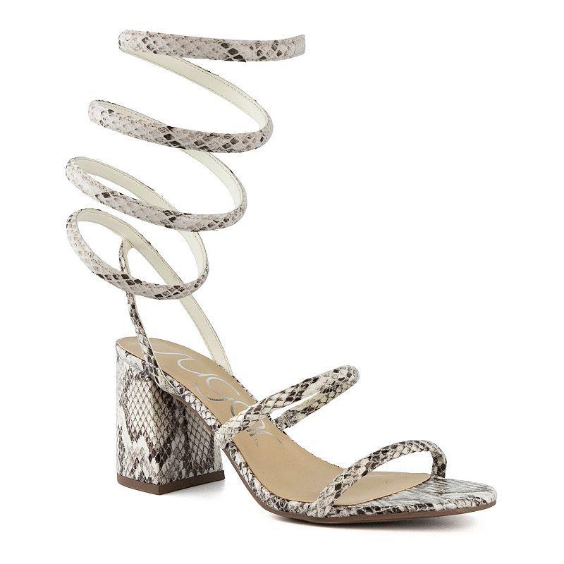 Sugar Womens Belleza Spiral Strap Sandals Product Image