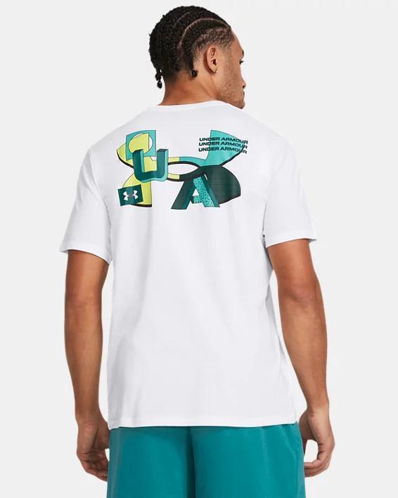 Men's UA Color Block Logo ​Left Chest Short Sleeve Product Image