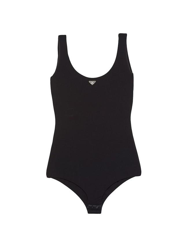 Womens Stretch Jersey Bodysuit Product Image