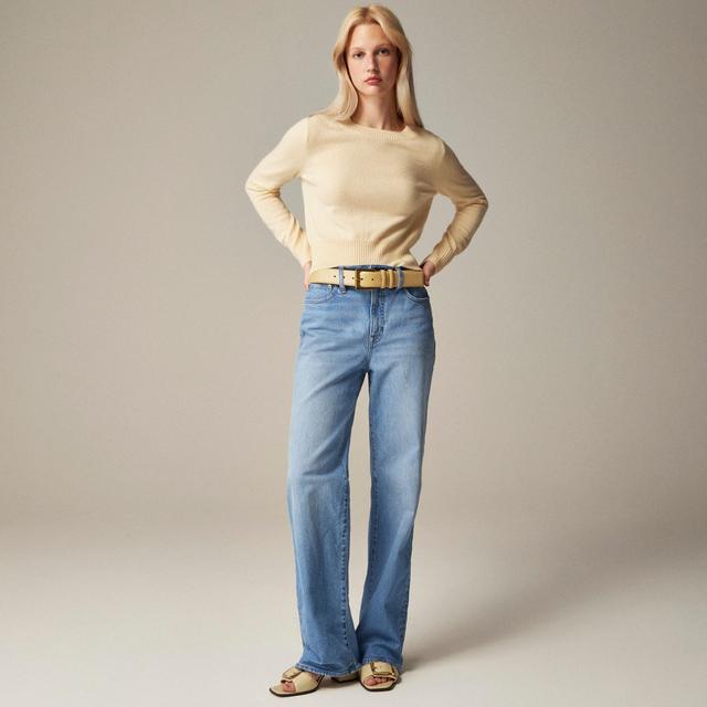 Full-length slim wide jean in 1996 semi-stretch Product Image