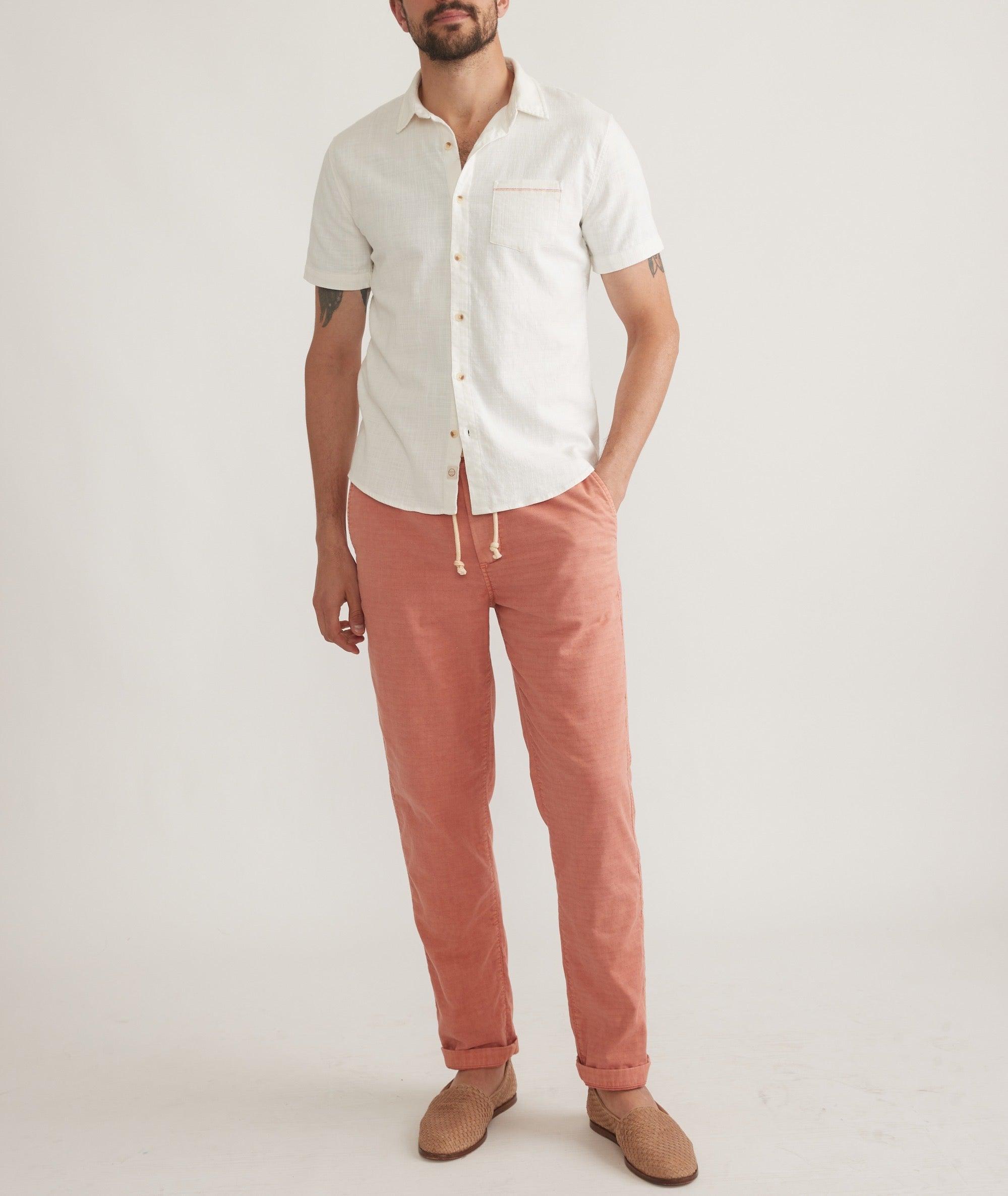 Stretch Selvage Short Sleeve Shirt Product Image