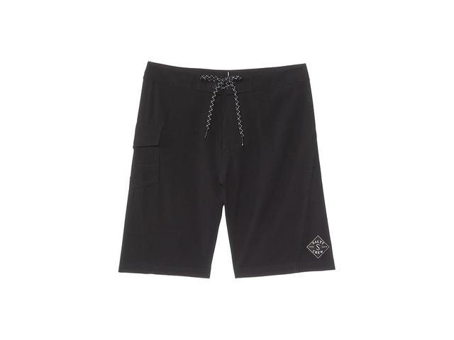 Salty Crew Lowtide Boardshorts (Little Kids/Big Kids) (Slate) Men's Swimwear Product Image