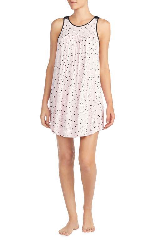 kate spade new york Dot-Print Jersey Knit Chemise Product Image