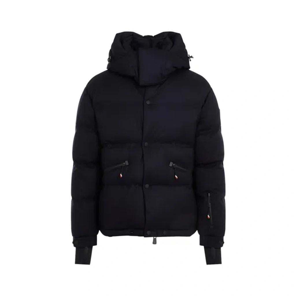 MONCLER Grenoble Krun Hooded Down Jacket In Blue Product Image