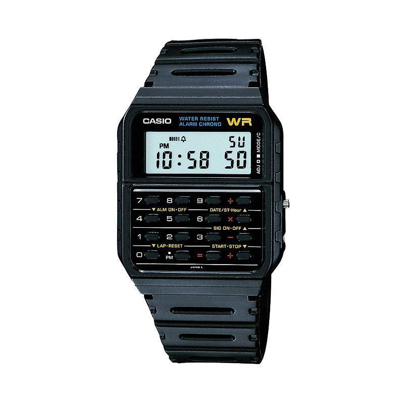 Casio Mens Calculator Digital Chronograph Watch, Multicolor Product Image