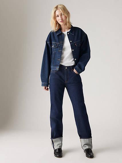 501® '90s Cuffed Selvedge Women's Jeans Product Image