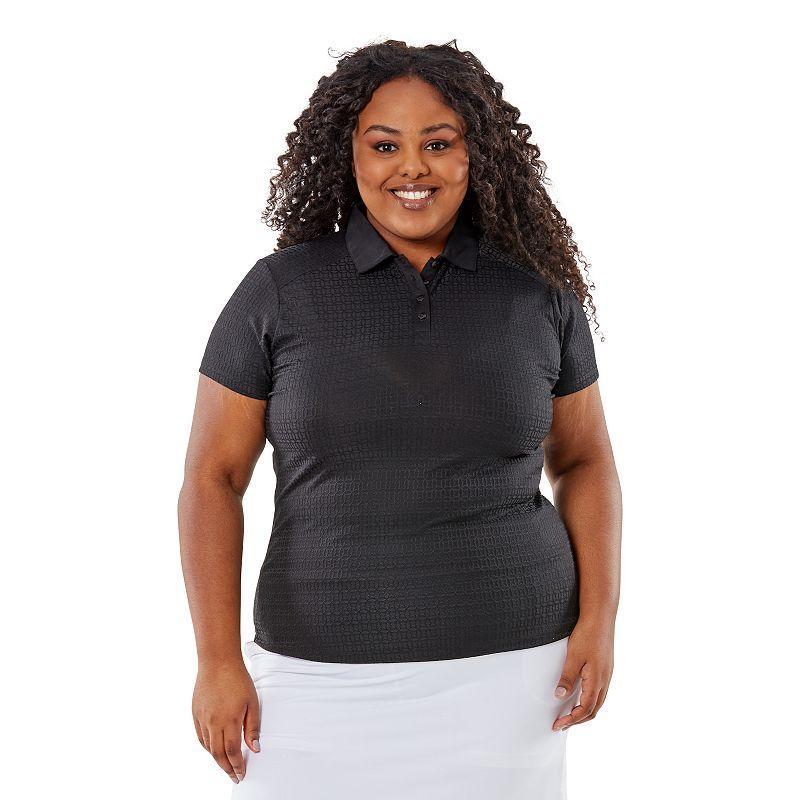 Plus Size Nancy Lopez Journey Polo, Womens Product Image